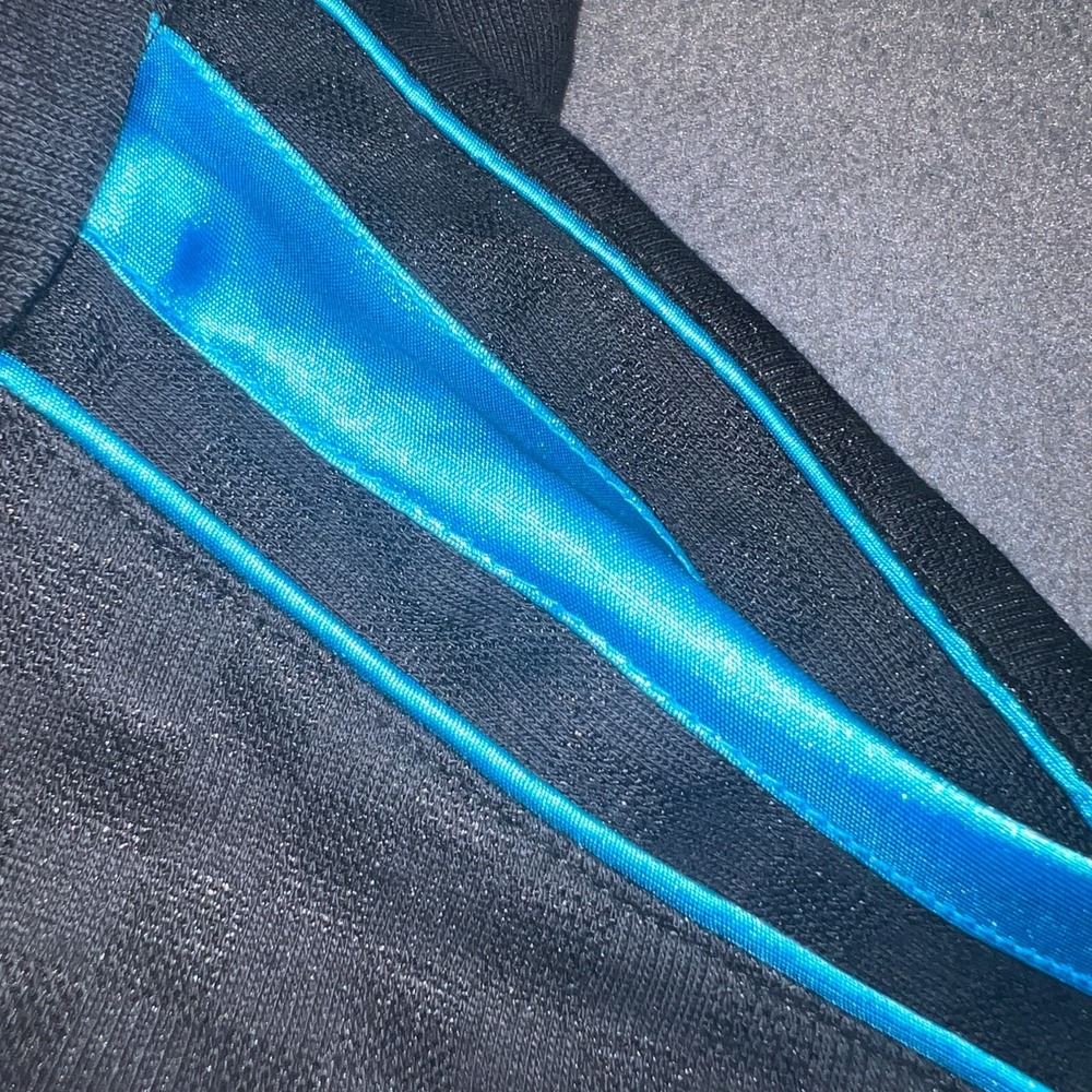 Avirex XL Black Blue Trim Polo Y2K Streetwear Crest Skull Hip-Hop Graphic Shirt - Picture 6 of 11